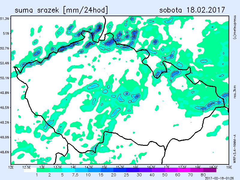 mapa počasí 180217